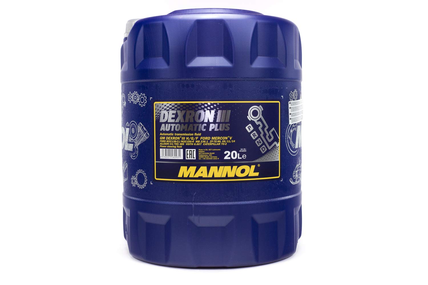 MANNOL DEXRON III AUTOMATIC Plus, 20 Litres