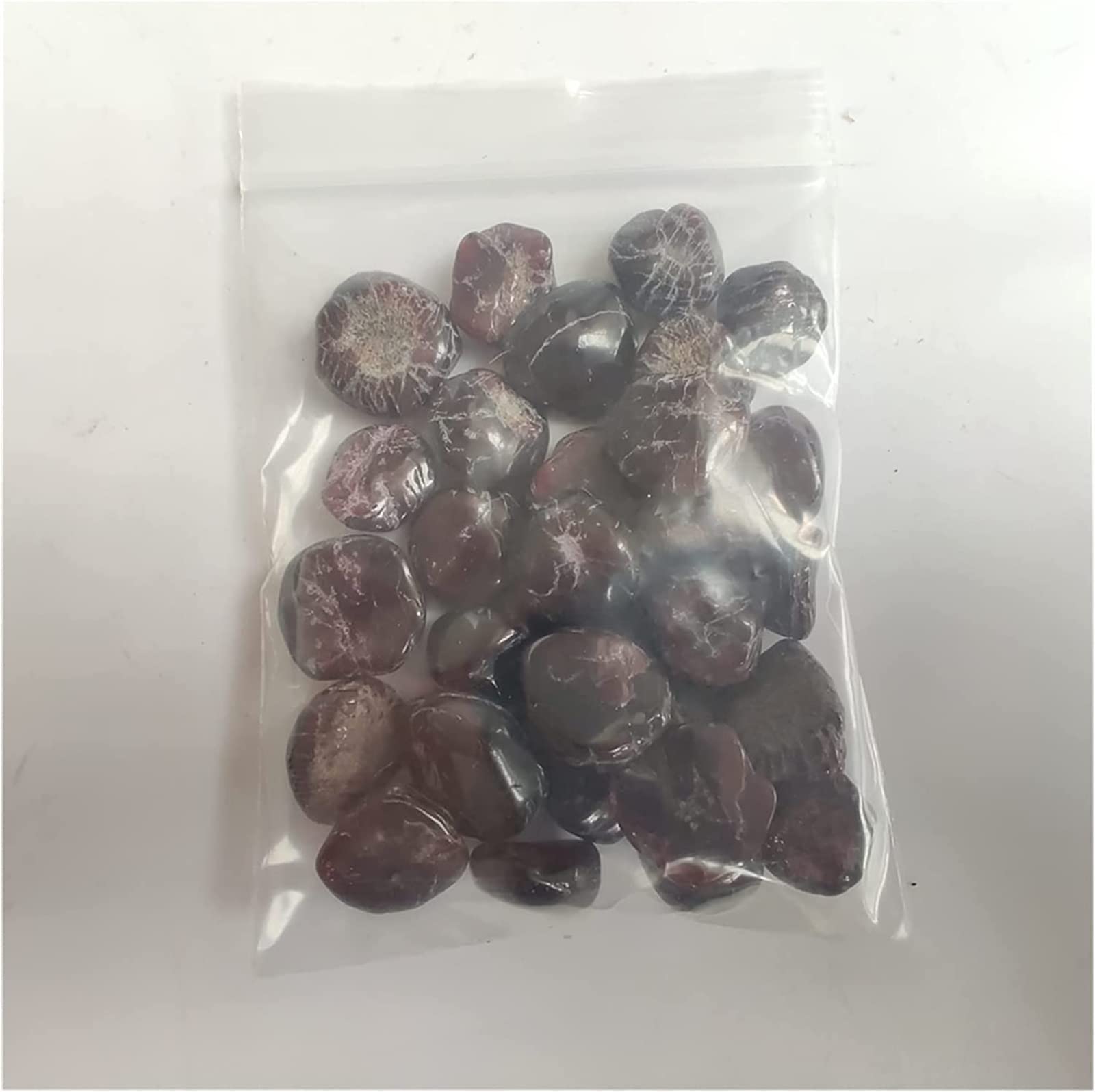 Garnet 10-15mm pierre naturelle en vrac sac de 100g pour décoration
