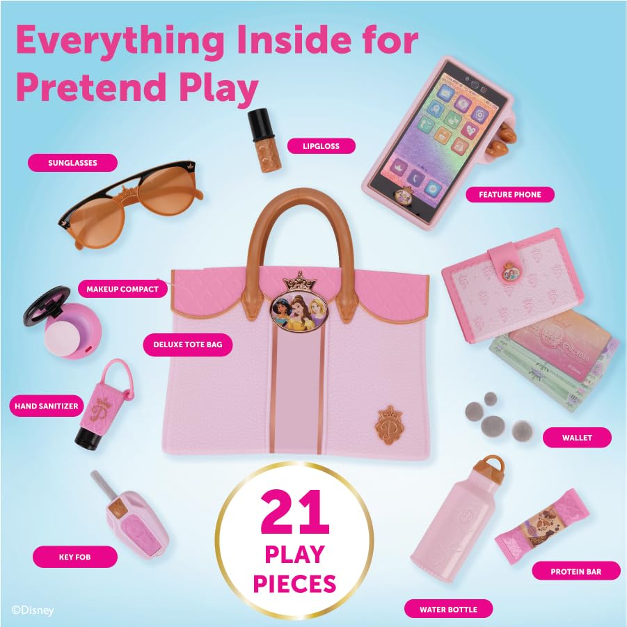 Amazon.com: Disney Princess Style Collection Deluxe Tote Bag & Toy