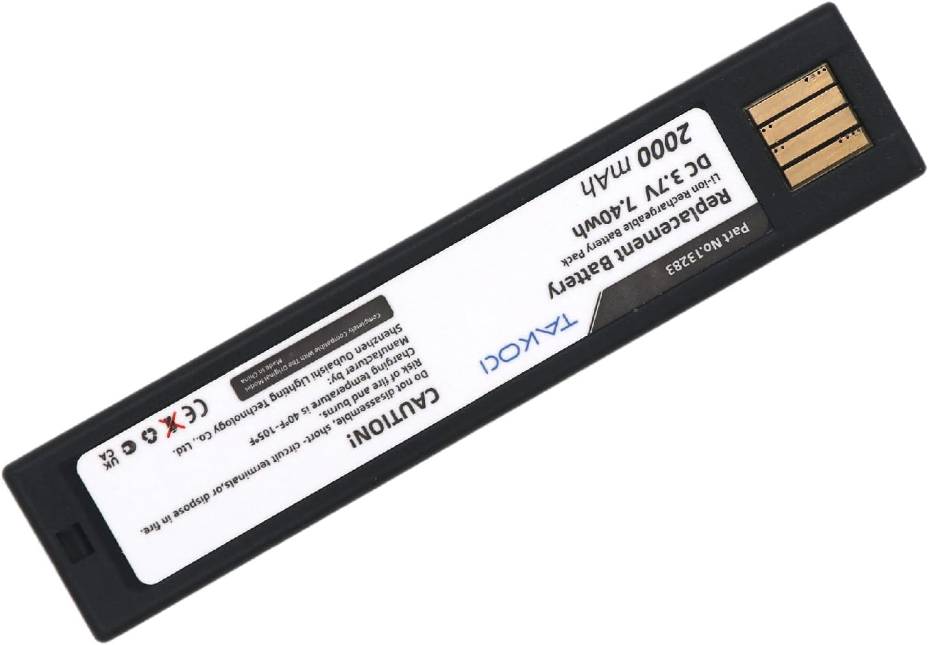 (6-Pack) BAT-SCN01 Replacement Battery for Wireless scanners of All Versions Including Voyager 1202g 1452g Xenon 1902g 1902h Granit 1911i 1981i 3820 3820i wirelss scanners