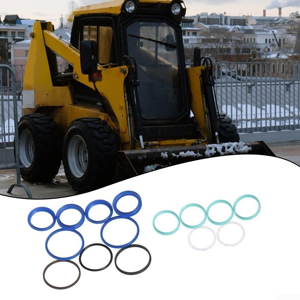 Kit Guarnizioni per cilindro Sterzo RE45894 per Trattore Kit | Acciaio temprato, perdite olio, per manutenzione ordinaria trattori Deere