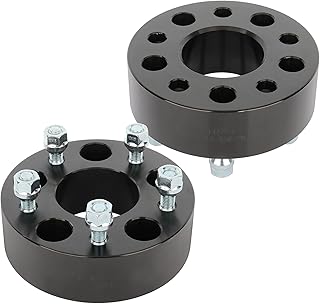 SCITOO 5x4.75 Wheel Spacers 2 inch Center Bore 70.5mm with 12x1.5 Studs Wheel Spacers 50mm Compatible for Eldorado for Sonoma for Blazer for Camaro for XLR, 5 Lug Wheel Spacers Set of 2