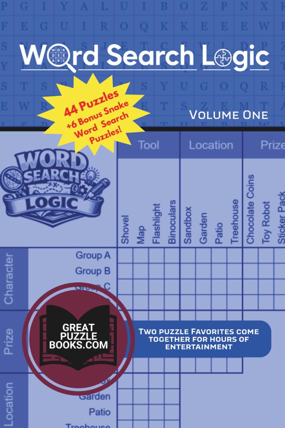 Word Search Logic Puzzles: Volume One