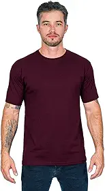 Camiseta Masculina Básica Unissex Lisa 100% Algodão
