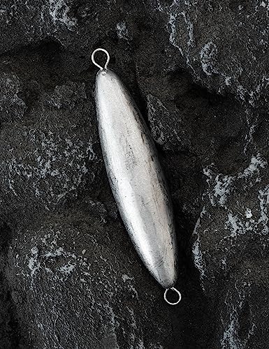 BLUEWING Chumbada de Torpedo de 20 Onças Através de Fio para Pesca, Chumbadas de Chumbo para Pesca E