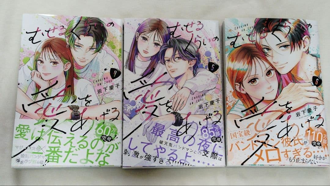 むせるくらいの愛をあげる 4巻5巻6巻セット