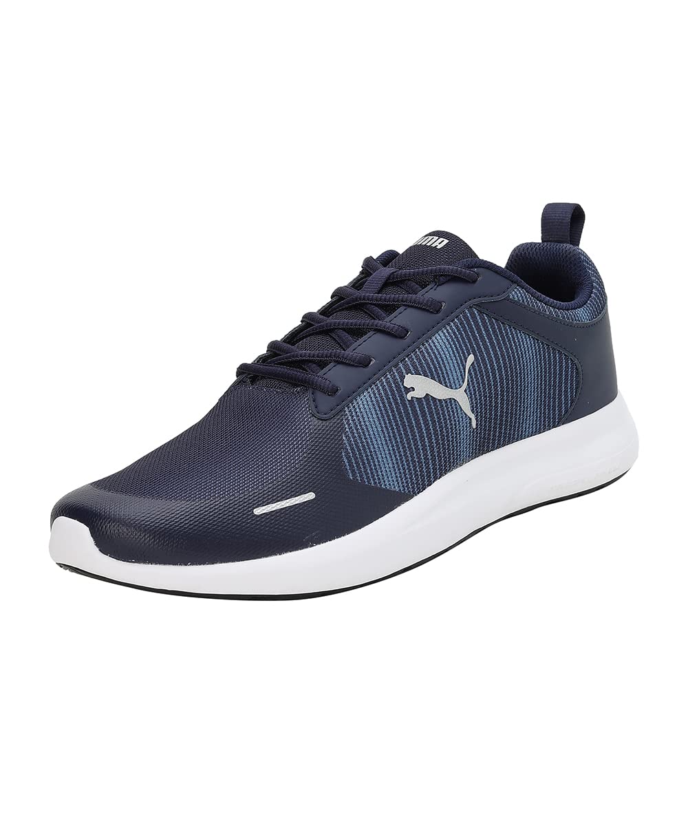 Puma Mens Jaunt V2 Peacoat-China Blue-Silver Sneaker - 11 UK (39094001) (B0BHSWCR8F) Amazon Price History, Amazon Price Tracker