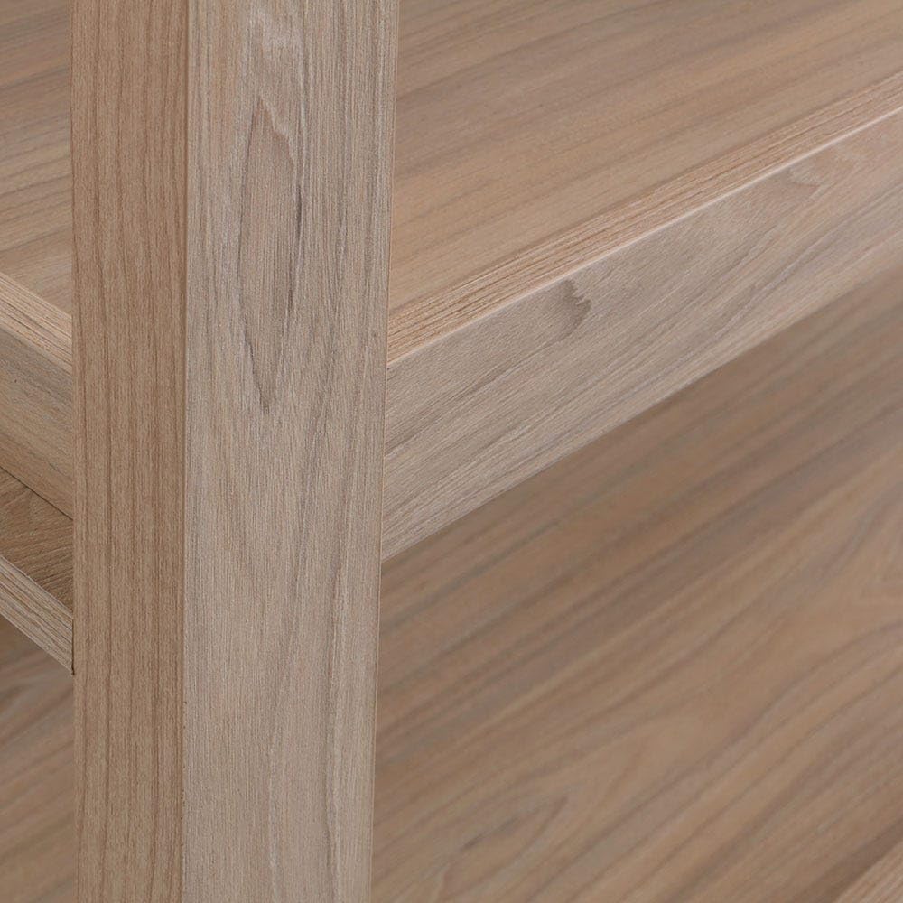 Trentiner Carrello Professionale Gueridon per Servizio Sala 3 piani Olmo