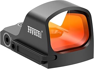 Feyachi RDS-59 Red Dot Sight for Pistol 3 MOA Shake Awake Micro Handgun Red Dot Sight for Doctor Mini Red Dot with Adapter Plate for MOS & Picatinny Mount - Feyachi