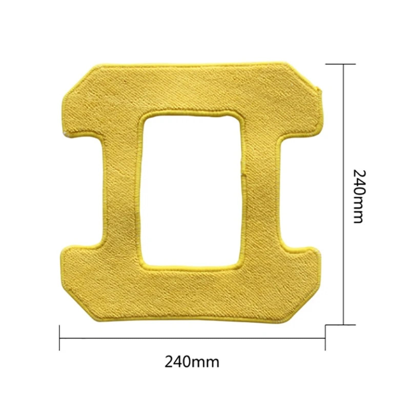 10 Pezzi Di Pulizia Delle Finestre Robot Strofinamento Mop, Compatibile Con Hobot, 298 Accessori Straccio Materiale In Microfibra Pulizia A Umido A Secco