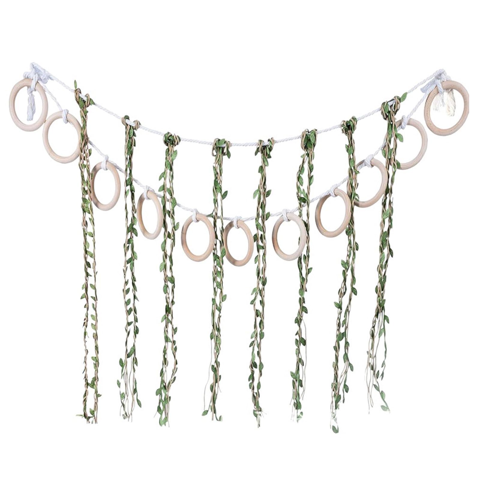LUCKGONI Snake Rings Climbing Toy Jungle Vine Chewing Activity Hamster Chinchillas Safe Plaything