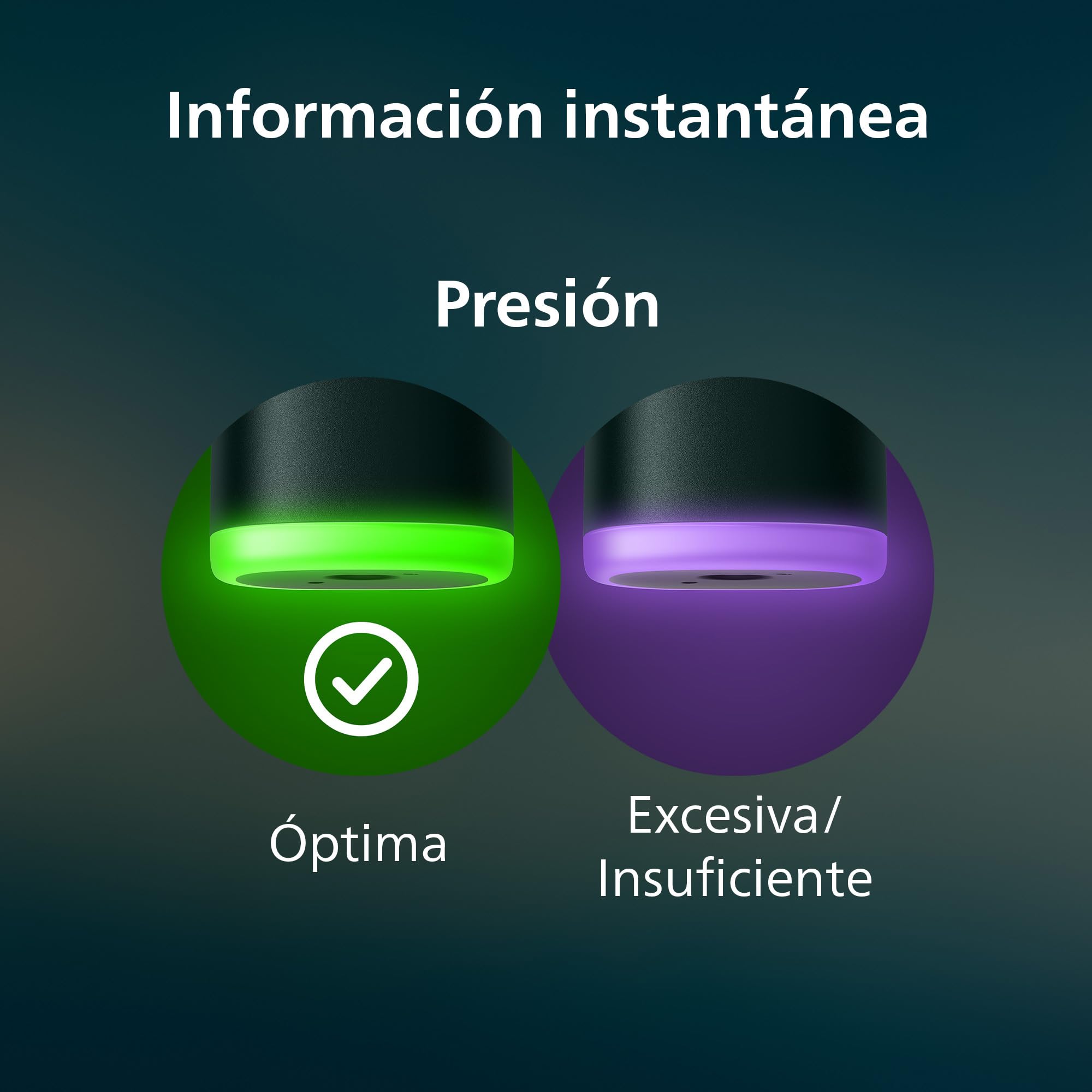 Philips Sonicare Next-Generation DiamondClean 8000 Cepillo de dientes eléctrico - con Smart Pressure Feedback y 15 ajustes, verde oscuro, HX8312/14