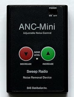 ANC-Mini - Sweep Radio Adjustable Noise Controller, Black