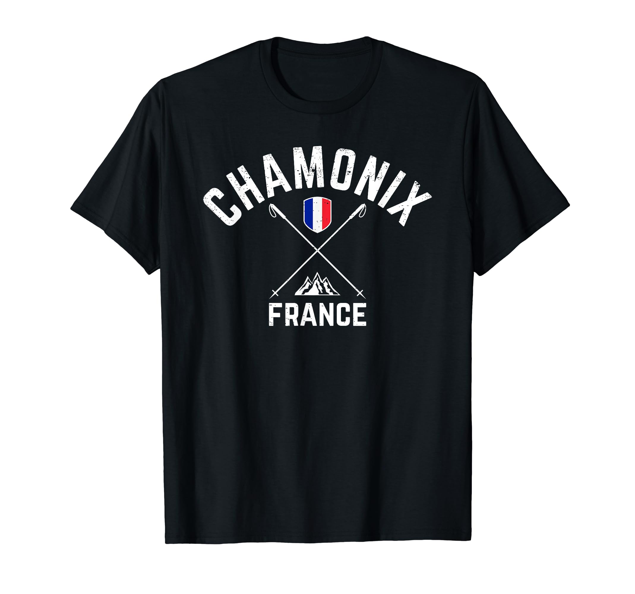 Chamonix France Ski T-Shirt
