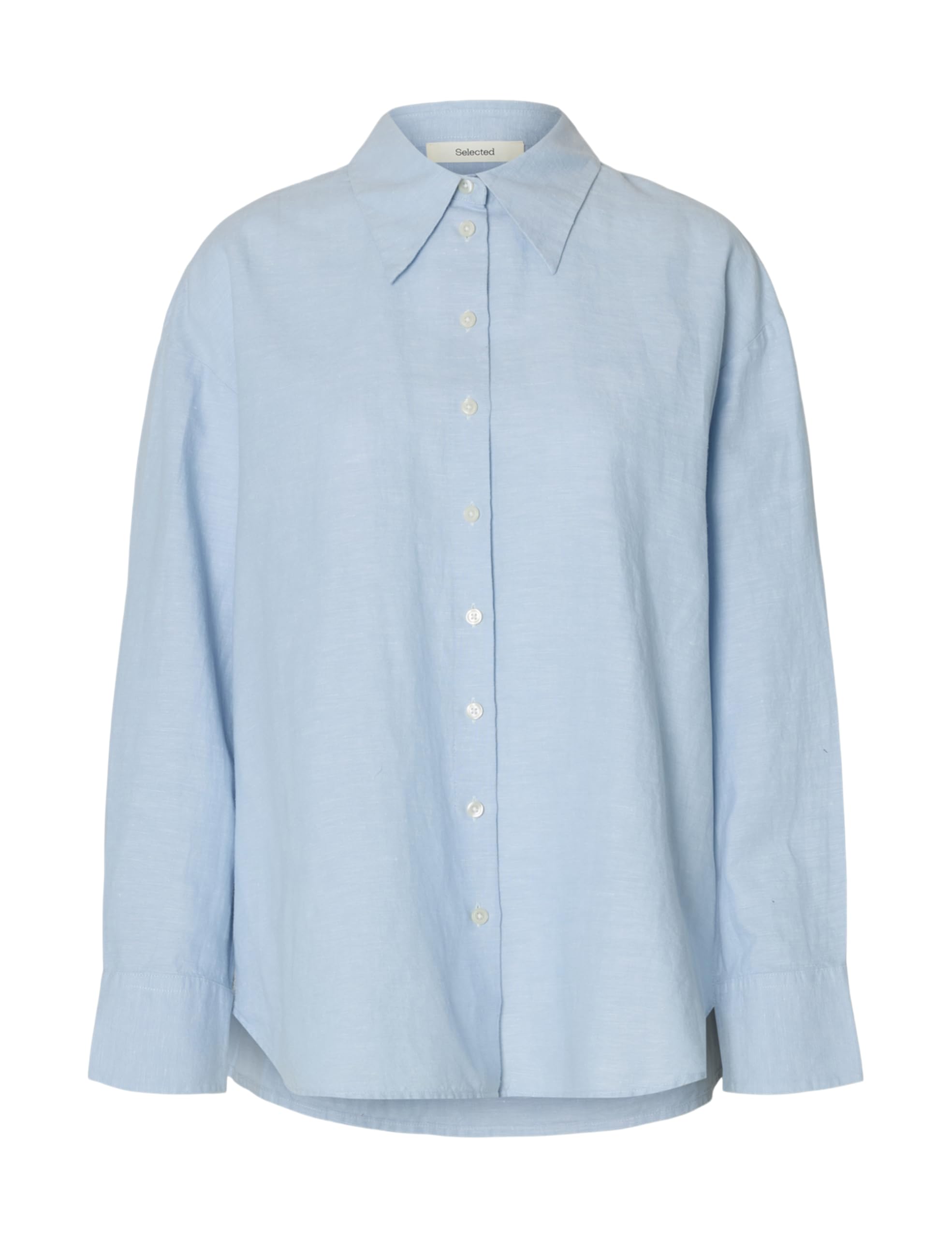 SELECTED FEMME Female Bluse aus Leinengemisch Oversized