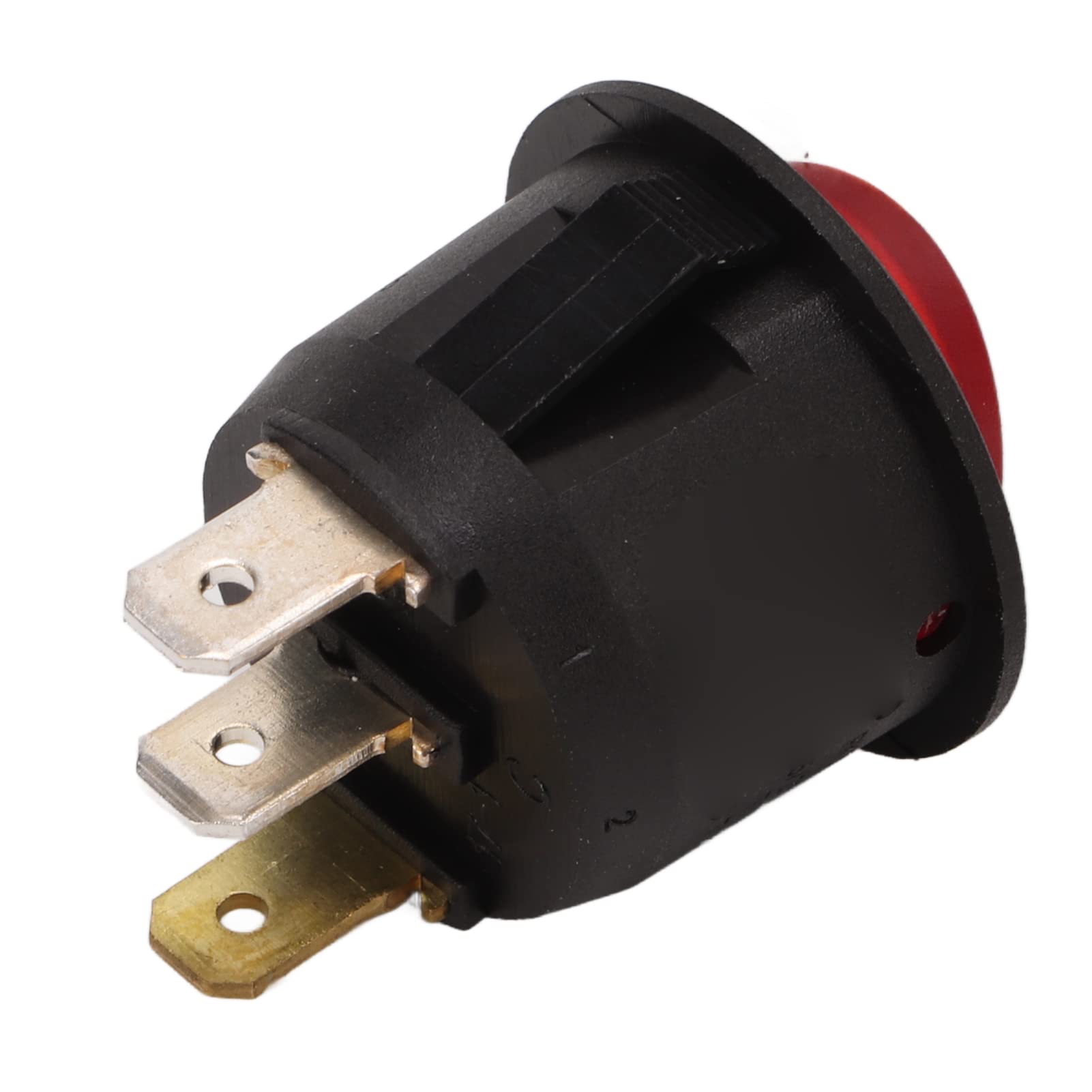 10 Interrupteurs à Bascule Ronds ON/OFF Verrouillables Bolatus - 10A/125V - Pour Voiture, Bateau, Camping-car, DIY