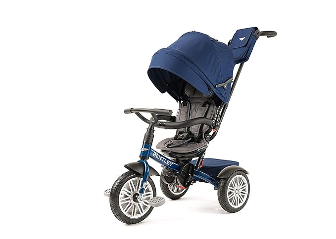 Bentley 6 in 1 Baby Stroller with Bentley Bag (Blue)