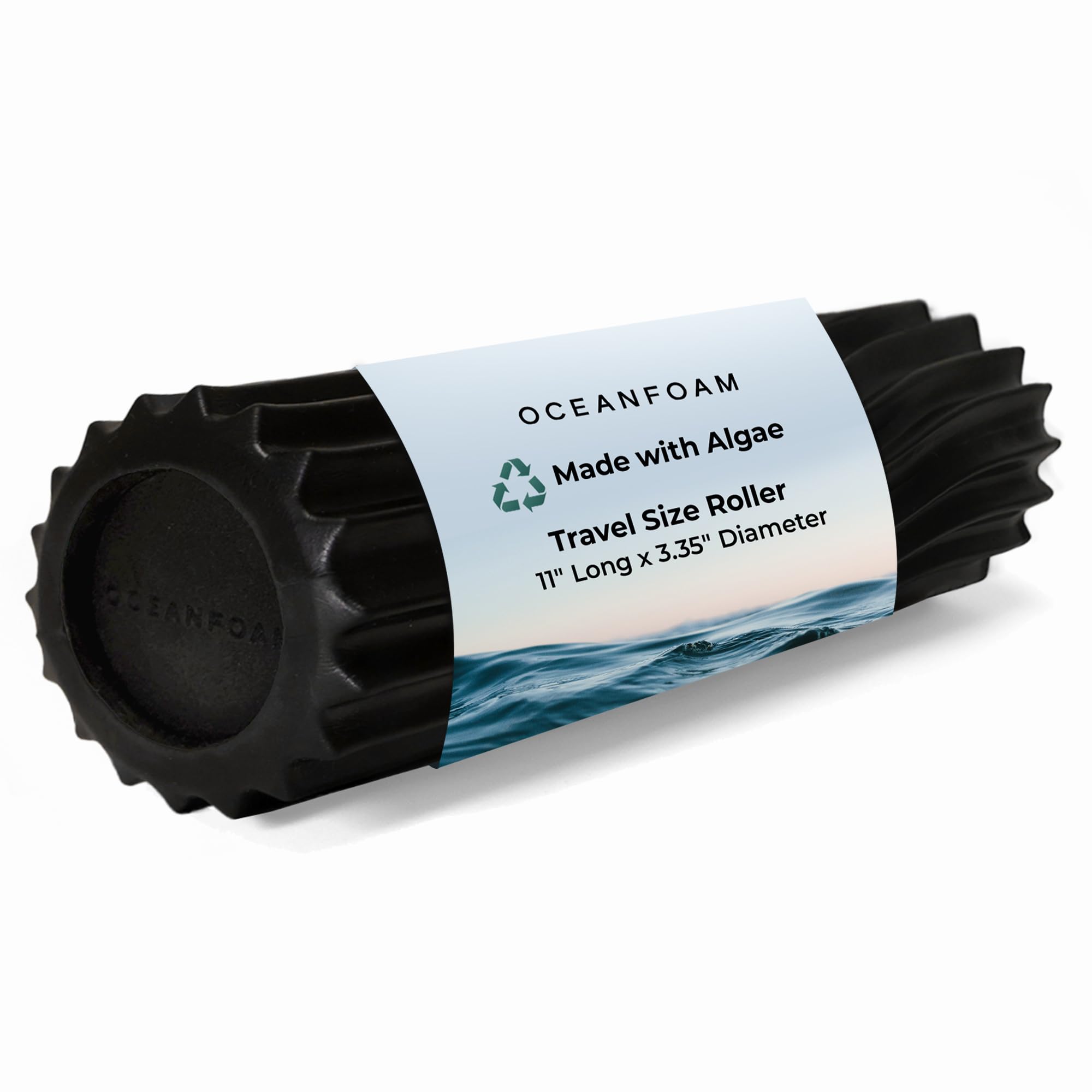 Oceanfoam Ripple Travel Foam Roller 11 X 35 Firm Desertcart