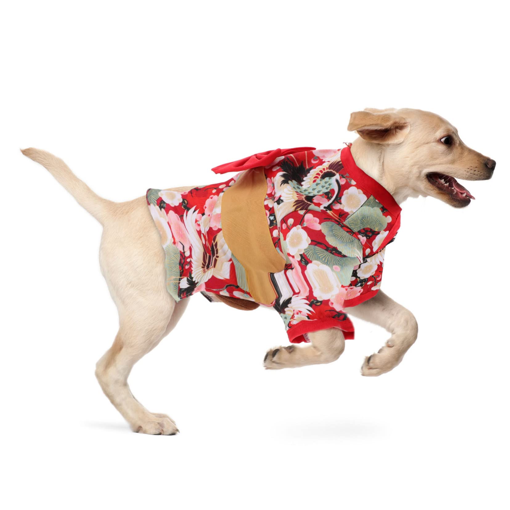 SUPVOX 3pezzi Kimono Giapponese Per Cani Abbigliamento Elegante Per Corgi e Altri Pet Vestito Per Occasioni Speciali e Feste Abbigliamento Per Animali Domestici Morbido e Lavabile