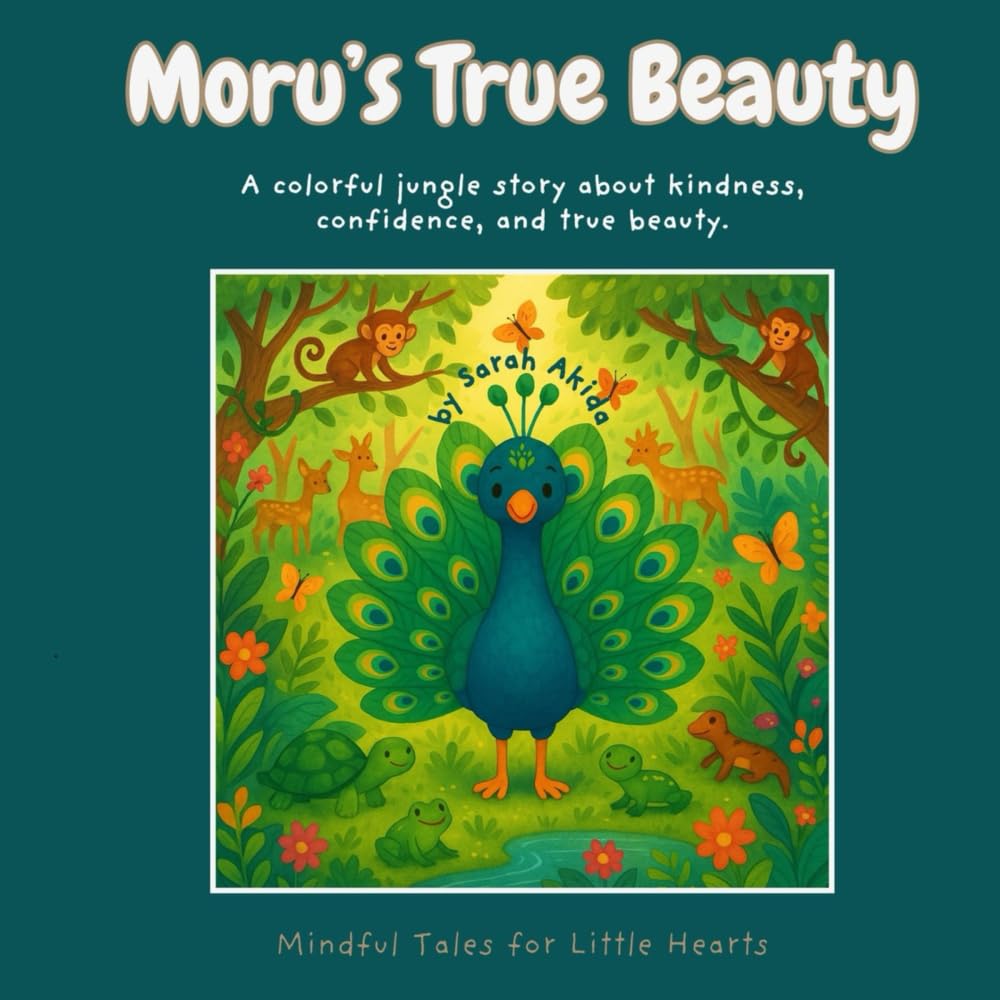 Moru's True Beauty: A colorful jungle story about kindness, confidence, and true beauty. (Mindful Tales for Little Hearts)