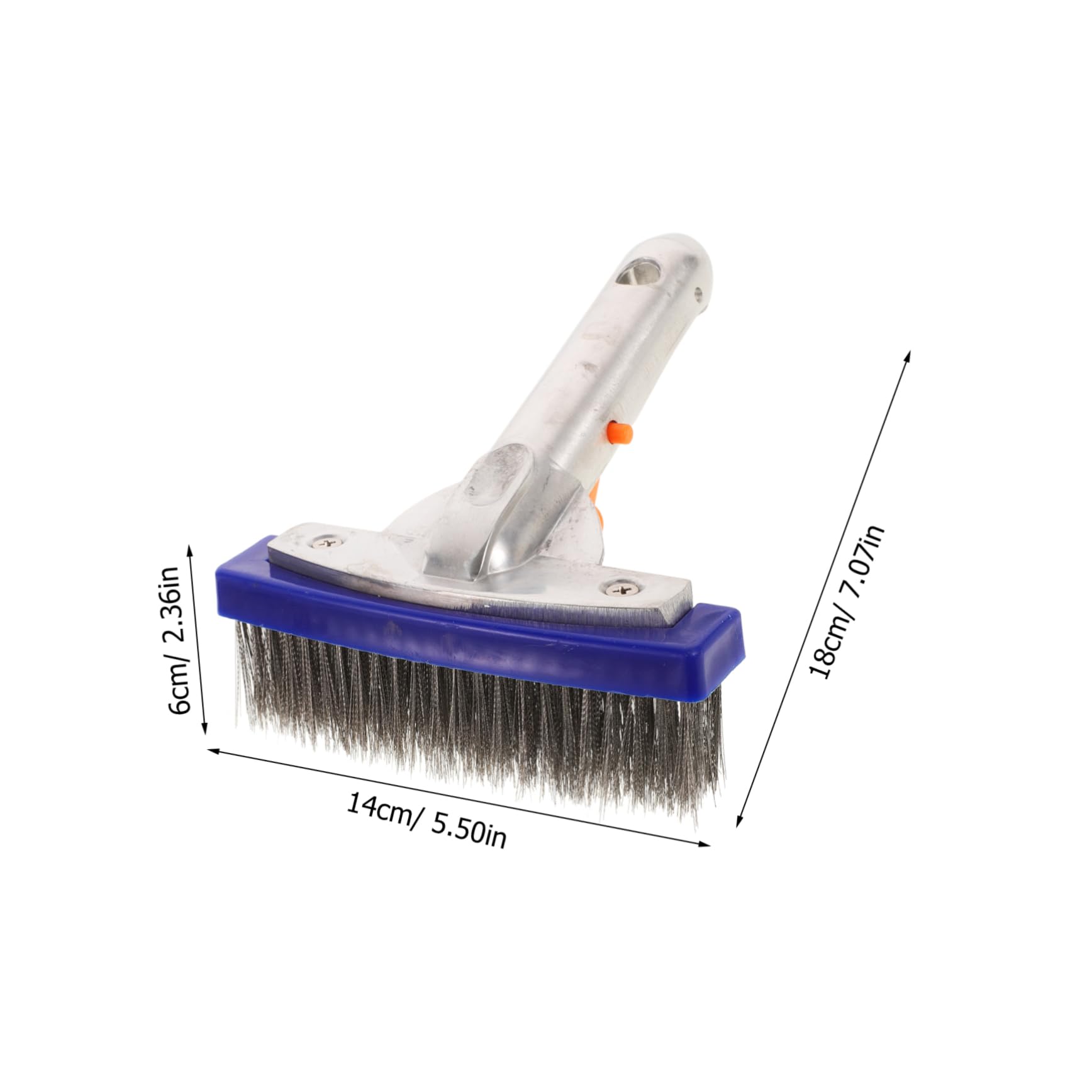 Cabilock Heavy Duty Edge Wire Pool Brush for Cleaning of Pool Cleaning Brush for Swimming Pools
