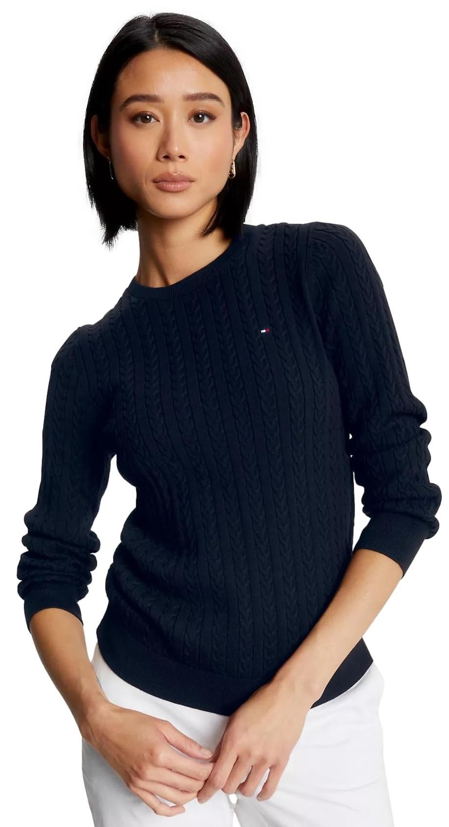 Tommy Hilfiger Womens Classic Fit Sweater
