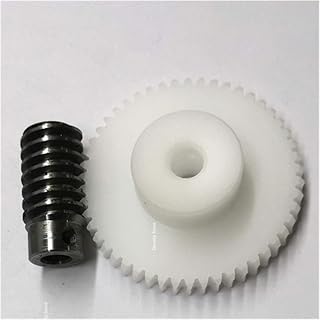 Desconocido 0,8m 1: 1 Engranajes de Gusano de precisión estándar Conjunto Pot 20/30/40/50 Dientes Piezas de Herramientas de turbina JIYAMI´EN EL (Color : 1 Ratio 50T, Specification : 5mm 5mm)