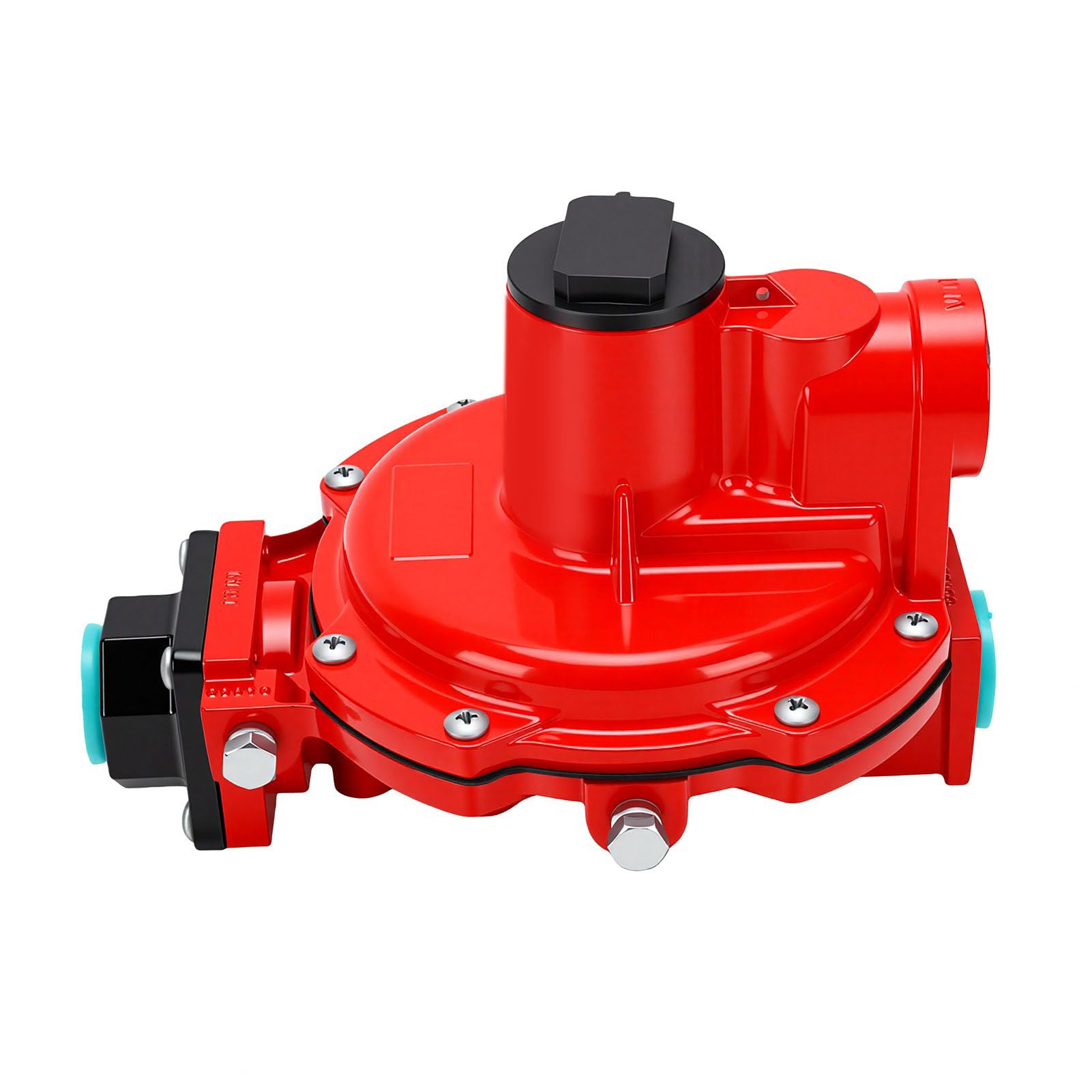 Topiky Regulator Ciśnienia Gazu Ziemnego Regulowany 4-6 PSI do Użytku Komercyjnego w Budynkach Mieszkalnych Zawór żeliwny 1/2 Cala NPT