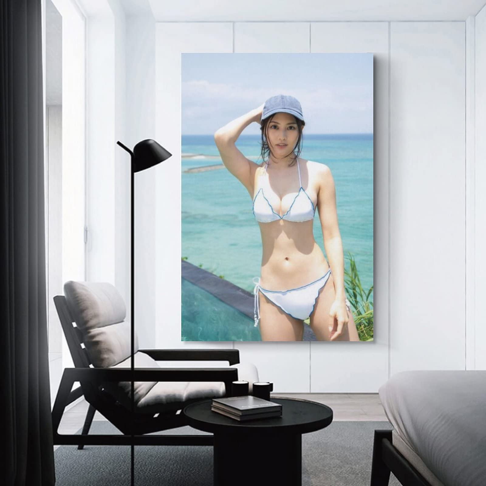 Amazon.co.jp: 林ゆめ下着写真かわいいセクシー水着ポスター壁飾り