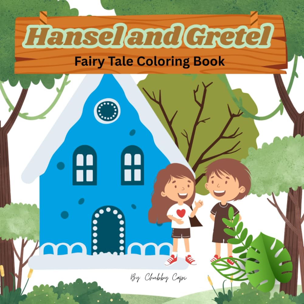 Hansel and Gretel: Fairy Tale Coloring Book