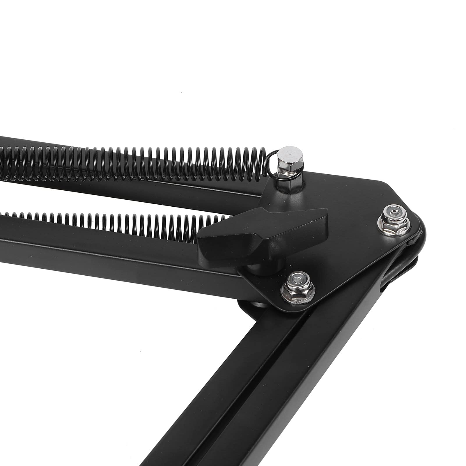 FTVOGUE Lámpara de Aumento LED Luz de Lupa de Escritorio de Hierro y Plástico 5X USB Regulable 3 Modos de Color 10 Niveles de Brillo con Abrazadera para Lectura Bordado Tatuaje Reparación de
