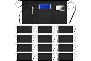 Syntus: The Ultimate 12-Pack Server Apron for Effortless Elegance and Protection
