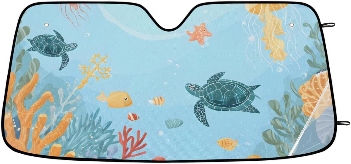 Car Windshield Sunshade,Basketball Fire Windshield Cover,Blocks Heat,Keeps Interior Cool,Universal Fits Cars,SUVs,Trucks,Automotive Sun Screen,Visor Car Accessories for Summer(55x27.5)