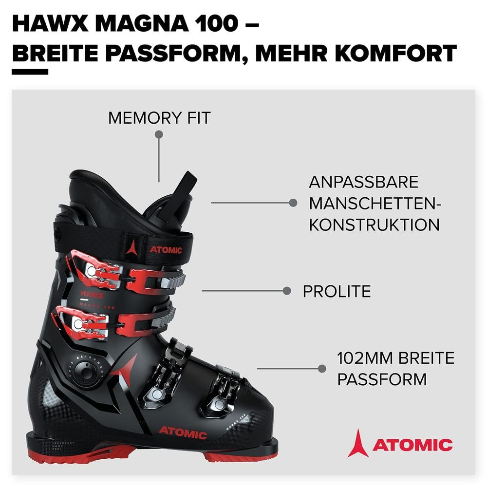 HEAD Edge 110 HV GW Ski Boot (Men's), Anthracite, 26.5