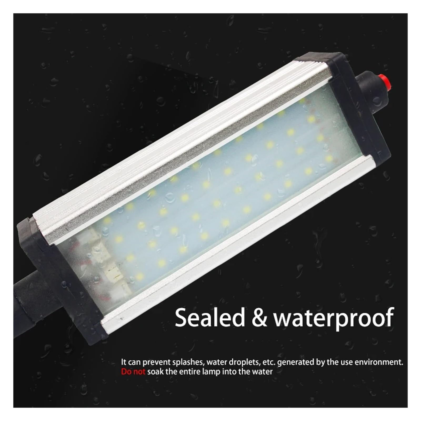 Lampada da lavoro a LED for macchine utensili 24V 36V 220V Braccio lungo CNC Tornio Punzonatrice Fresatura Luce pieghevole Impermeabile per macchine utensili da tornio(40W,220V)