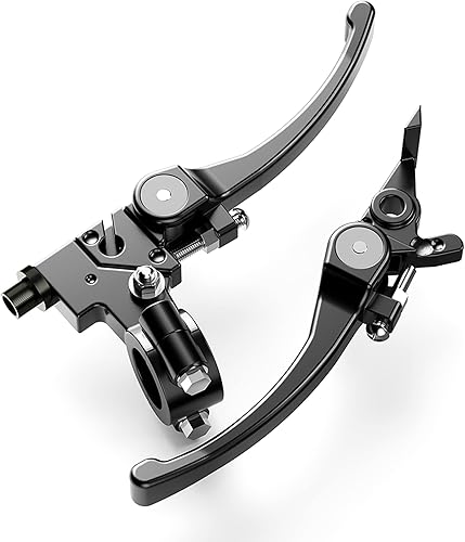 Wingsmoto palanca plegable de embrague con perca + palanca de freno para Dirt Pit Bike 110 125 CC 78 pulgadas