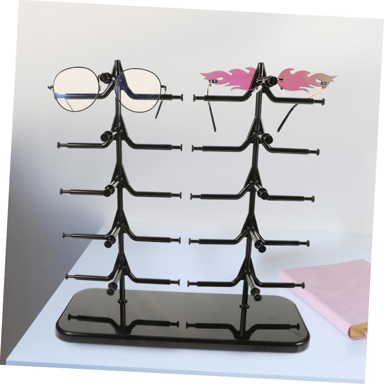TOPBATHY 2st Brillenständer Brillenhalter Sonnenbrillen-organizer-display Brillengestell Brillenvitrine Aufbewahrung Von Sonnenbrillen Brillen Organizer -display Gläser