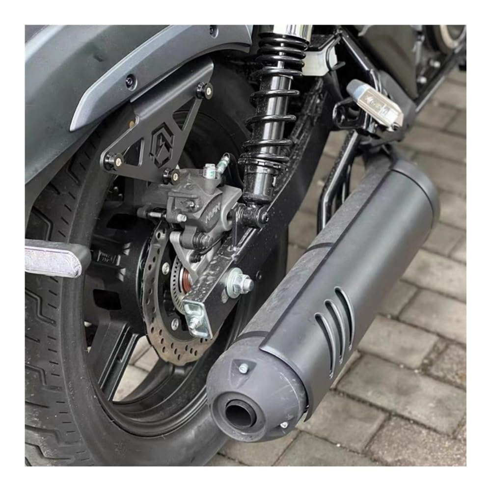Cubierta Calor Silenciador Para TR300 HJ300-3A | Silenciador De Escape, Cubierta Decorativa, Protector Térmico, Piezas Motocicleta Modificadas Para TR300 HJ300-3A
