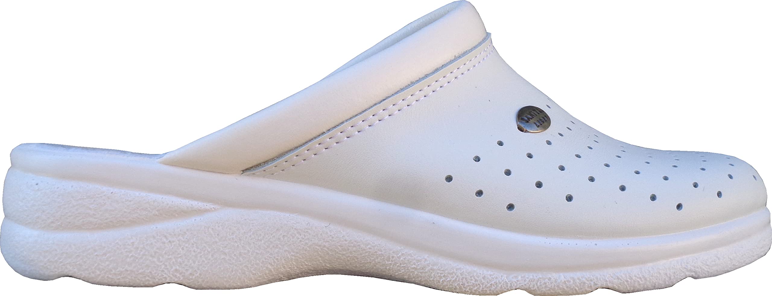 Sanital Light - Sabot Uomo 1750 - Tallonetta in Gel Ammortizzante - Anti-Shock - 100% Fatto in Italia - Scarpe Sanitarie, Comfort per Lavoro