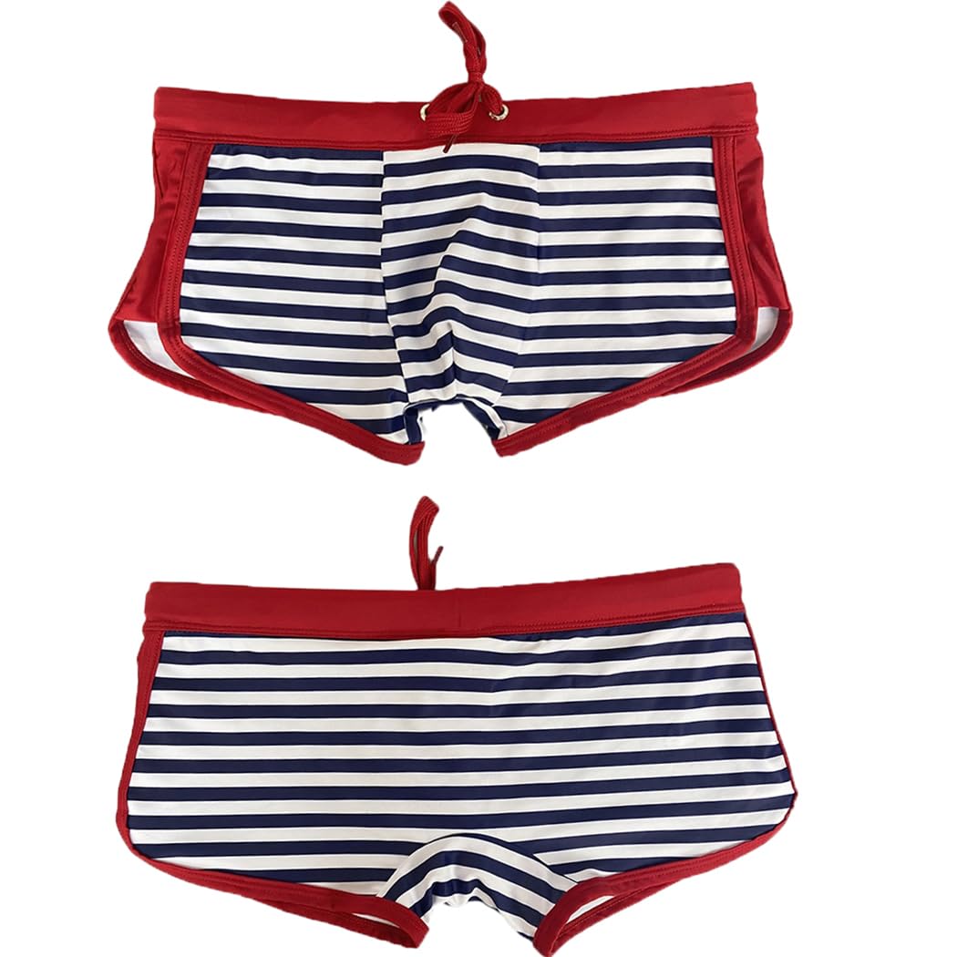 Bañador de Natación Slip para Hombre Traje de Baño de Secado Rápido Moda Shorts Swimming Calzoncillos para Playa Piscina YK78 Tamaño M-2XL