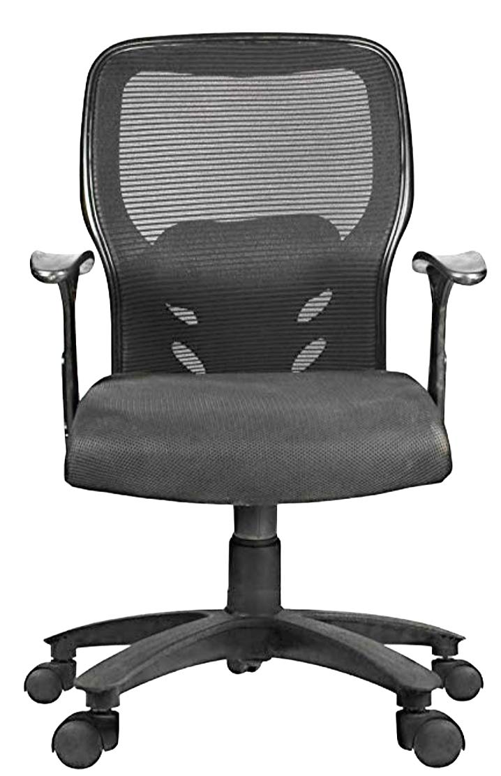 Lifecare Chairs Umbrella Base Office Chair (Black) Model No089