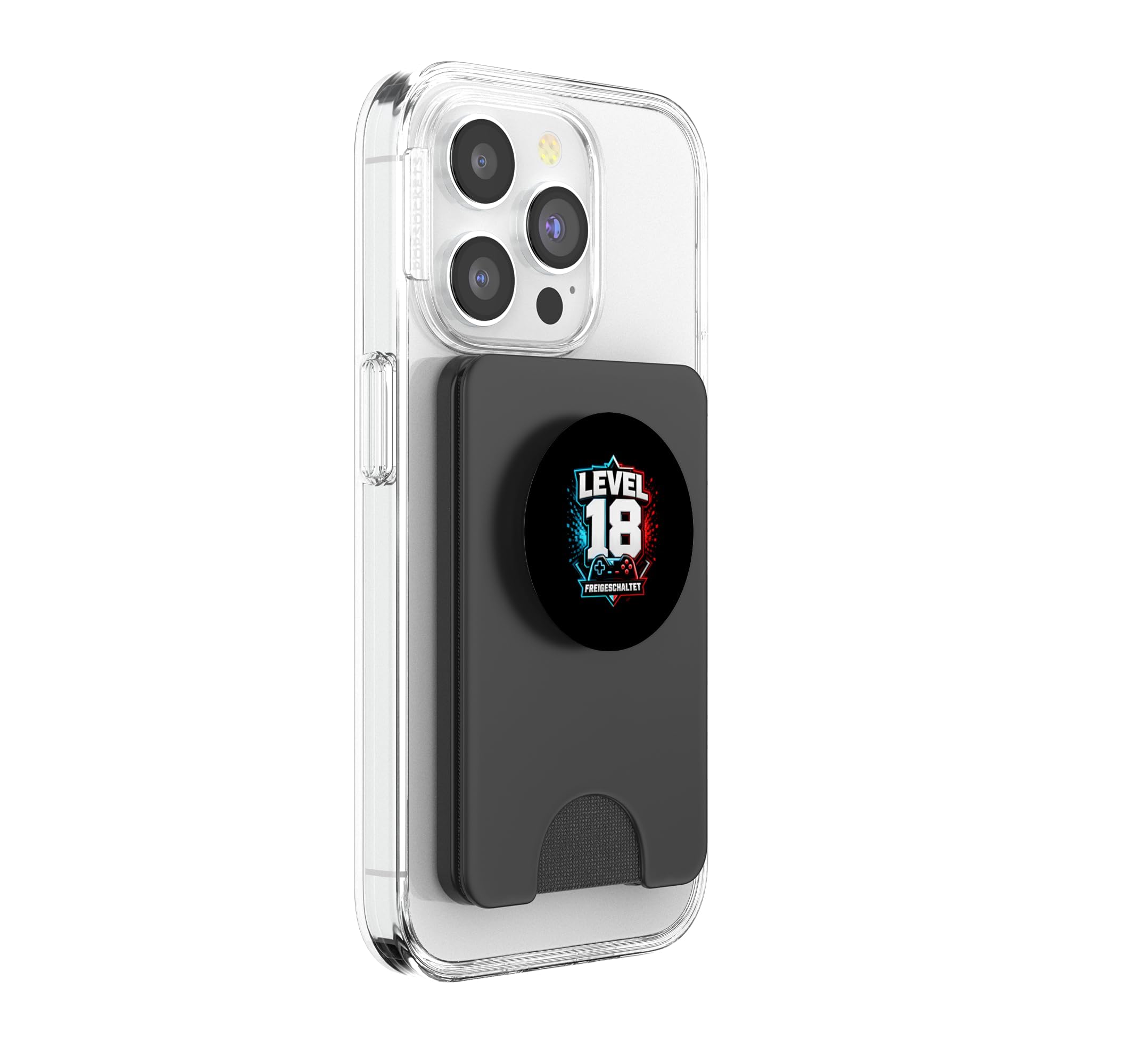 18. Geburtstag Junge Mädchen 18 Jahre 2008 Geschenk Lustig PopSockets PopWallet für MagSafe