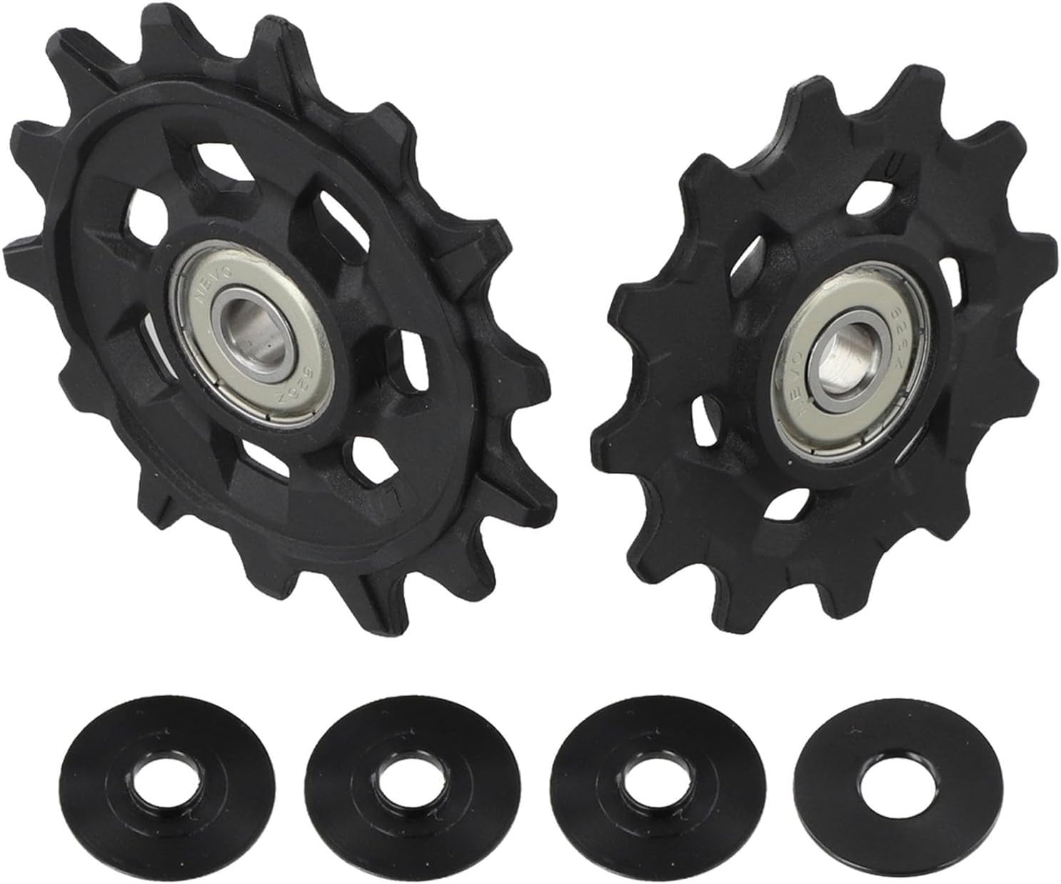 12T+14T Guide Wheel Pulley Set for Eagle 12-Speed Rear Derailleurs — Aluminum Rear Derailleur Pulleys Compatible with, X01, For GX & SX(sku)