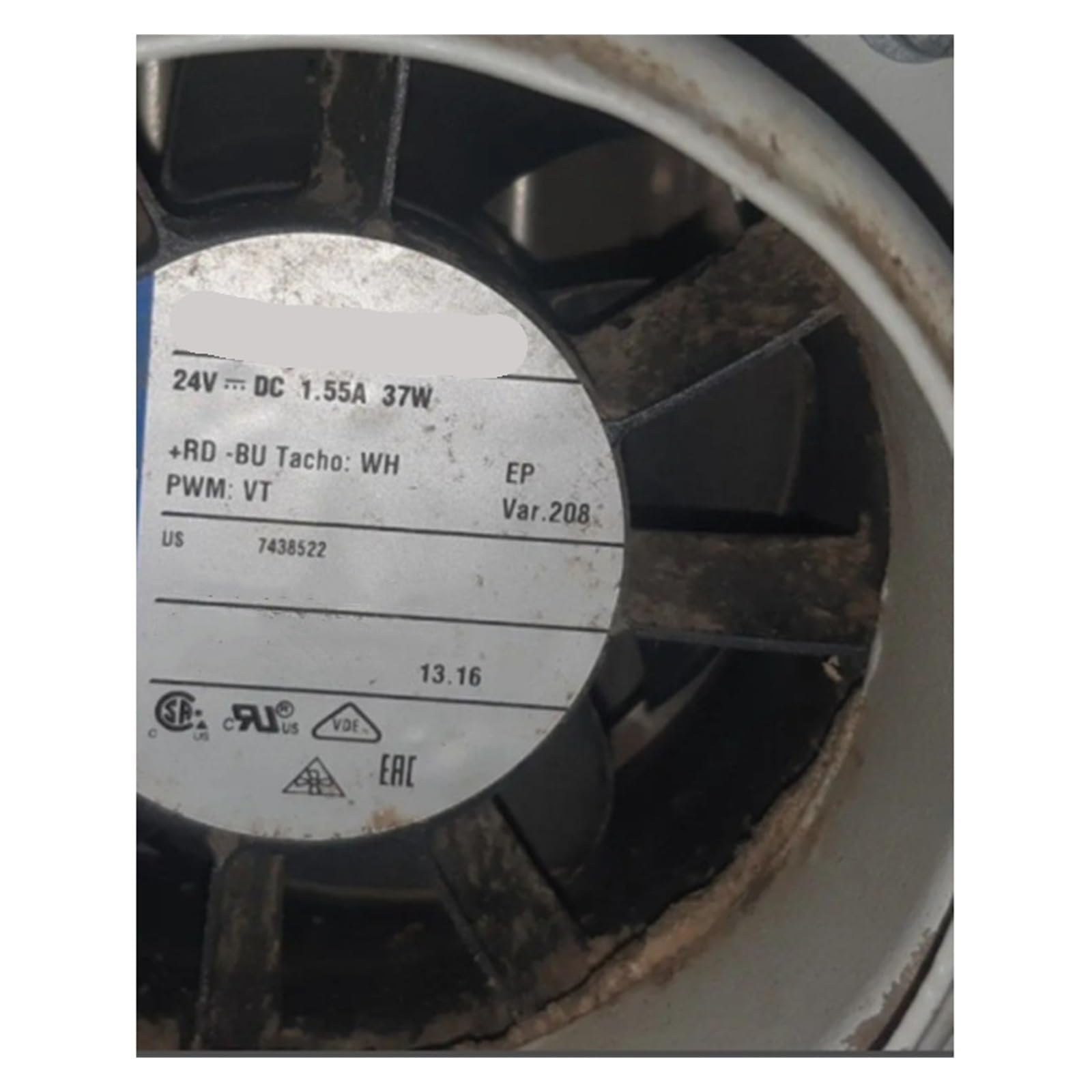 FSBNMNXPQ 8214j/2h4pu 24V 1.55a 37w dc cooling fan