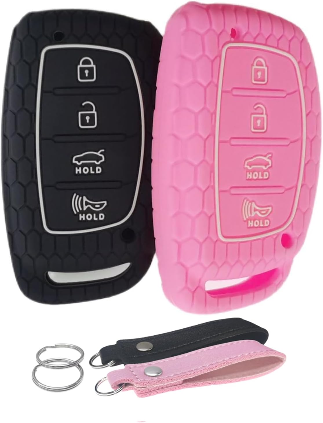 Amazon.com: Horande Silicone Protector Key Fob Cover Case fit for ...