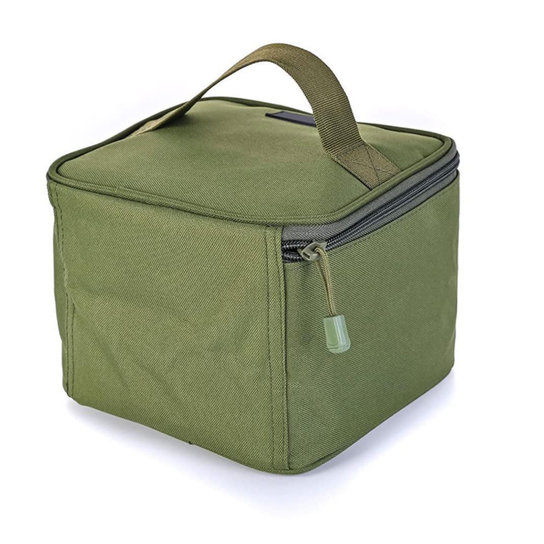 Custodia Mulinelli Regolabile Borsa Per Mulinello Da Pesca Borsa Militare Portatile Verde Per Pesca Custodia Mulinelli Portatile
