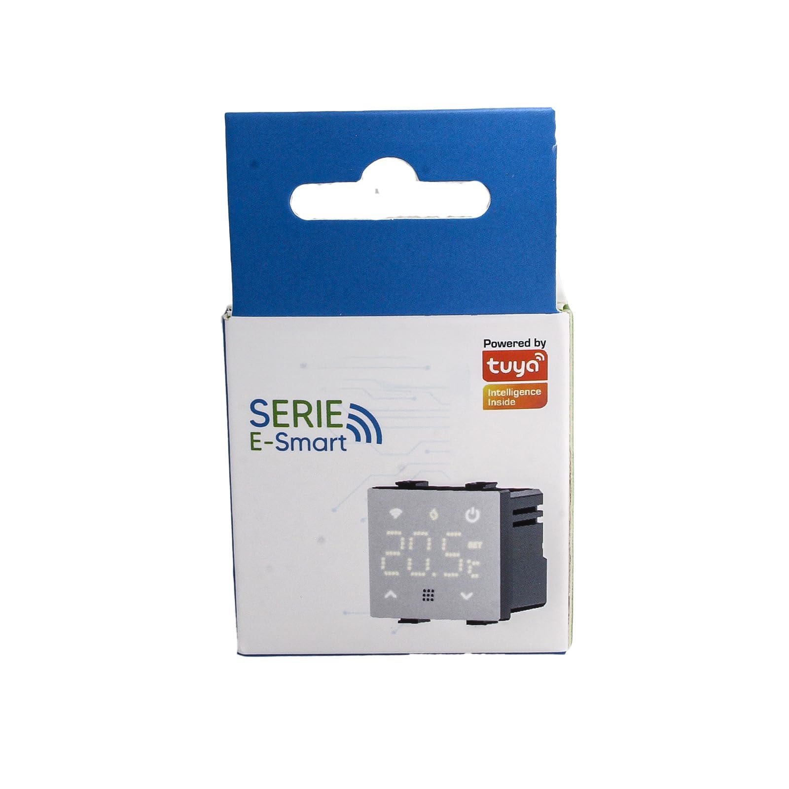 Termostato Connesso WIFI Da Incasso, Compatibile Con Bticino Matix, Occupa 2 Moduli, Colore Bianco, Per Caldaia Boiler,APP TUYA Touchscreen