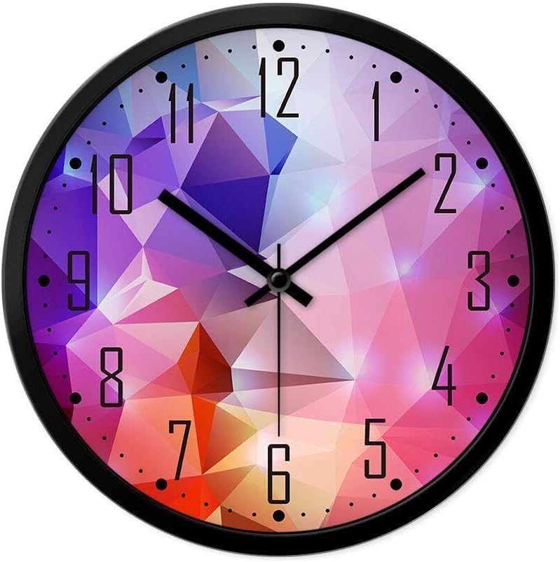 Fashion Decorative Mute Not Tick Quartz Watch Metal an Outdoor Frame Anti-Fog High Definition Beautiful Scenery