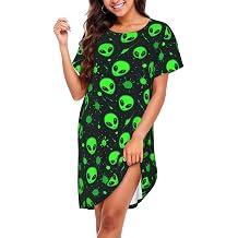 Nightgowns For Women Sleepshirts Short Sleeve Nightshirt Casual Sleepdress Comfy Size Nightdress