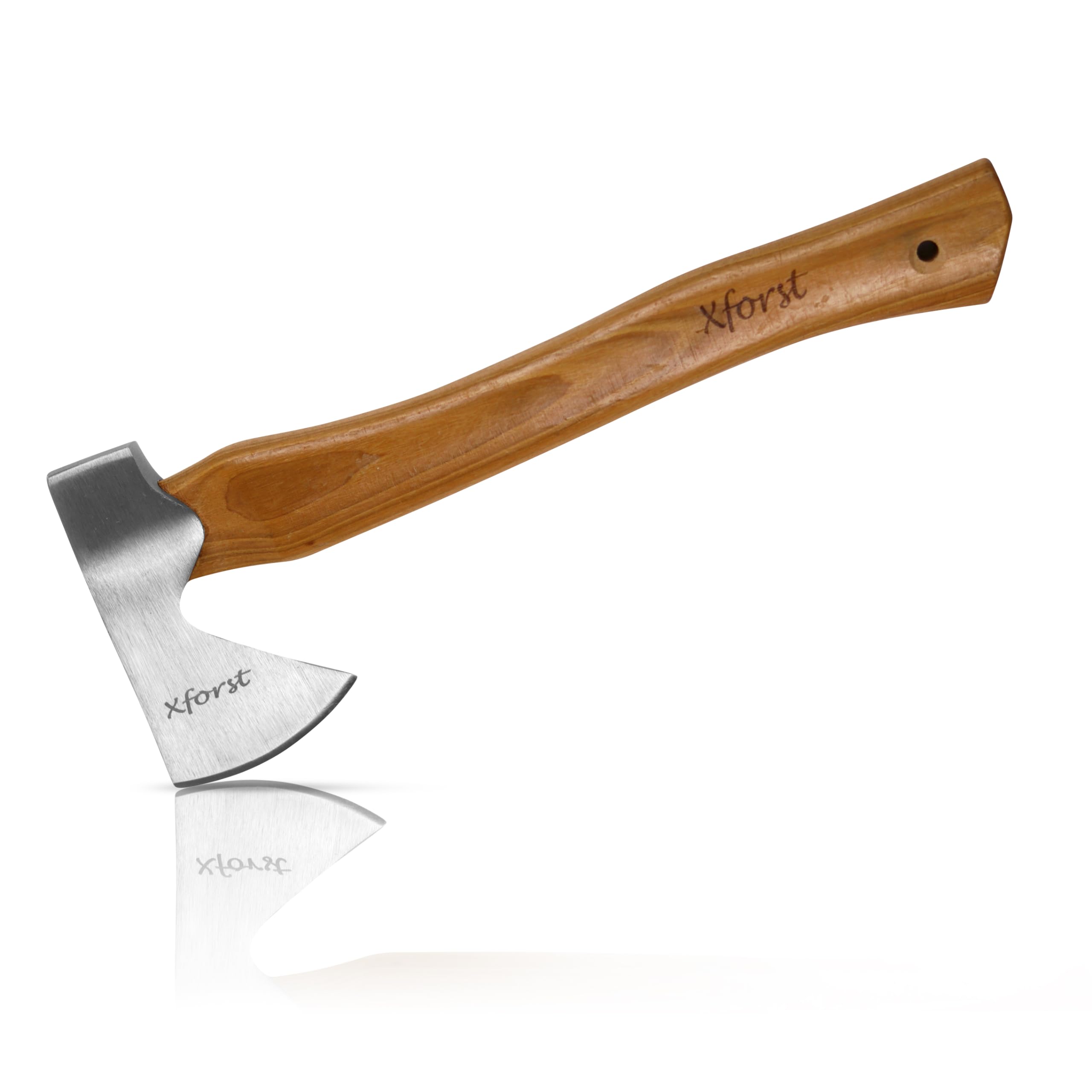 Hacha Xforst, hacha de mano con mango de madera de Hickory, hacha vikinga. Modelo X-TA5x TA